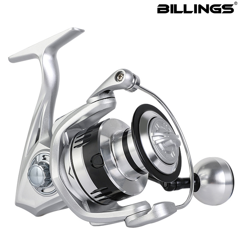 Trolling Reel - รอกสปินนิ่ง BILLINGS, รอกตกปลาสปินนิ่งรุ่น 1000-7000, แรงเบรกสูงสุด 12