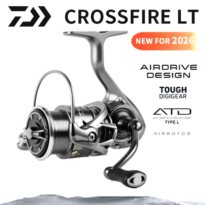 Trolling Reel - รอกตกปลา DAIWA แรงดึงสูงสุด 15 กก. แกนโลหะ
