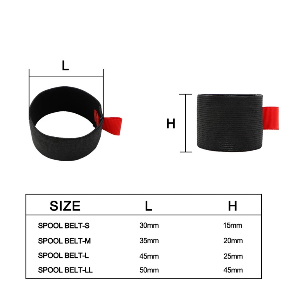 4 ชิ้น/แพ็คตกปลา SPOOL เข็มขัด - Reel Oil บทวิจารณ์และราคา