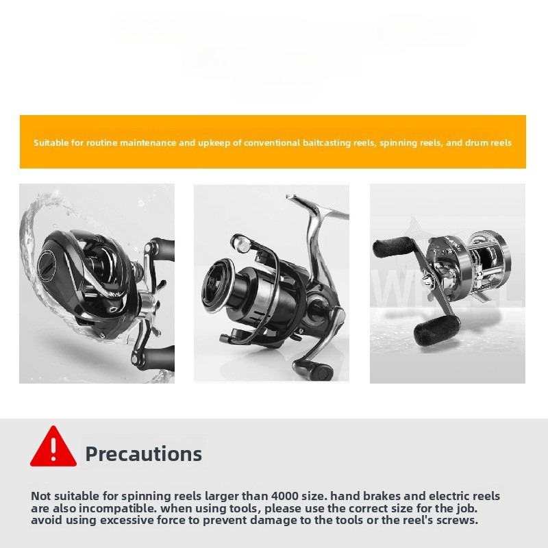 ชุดเครื่องมือประแจสำหรับบำรุงร - Spincast Reel บทวิจารณ์และราคา